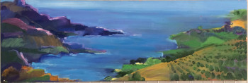 Named contemporary work « Baie de Paulilles », Made by MARTINEC