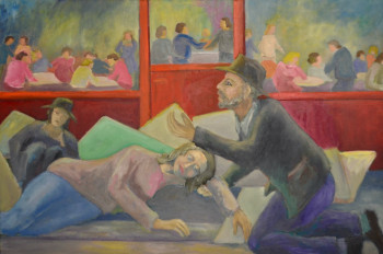 Named contemporary work « Misère », Made by PHILIPPE LE MONIES DE SAGAZAN