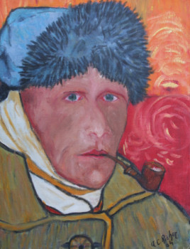 Contemporary work named « Van Gogh », Created by ALAIN-CHARLES RICHER