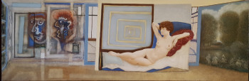 Contemporary work named « La prisonnière », Created by DARMSTADTER