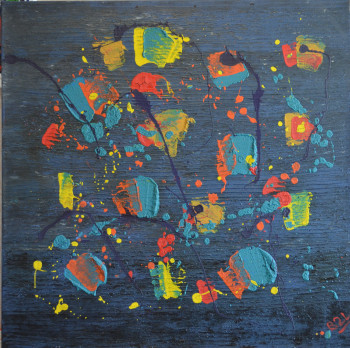 Contemporary work named « Constellations », Created by B2L