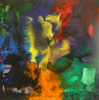 Named contemporary work « Pich ' magic abstract art 166 », Made by PICH