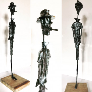 Named contemporary work « El Cubano », Made by CHRISTOPHE CARPENTIER