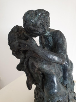 Contemporary work named « Le baiser », Created by MURIEL MAREC