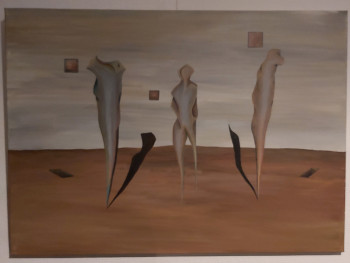 Named contemporary work « Danse macabre - Etude I », Made by SOLIAN