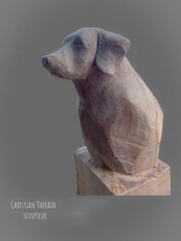 Contemporary work named « Labrador », Created by THERAIN