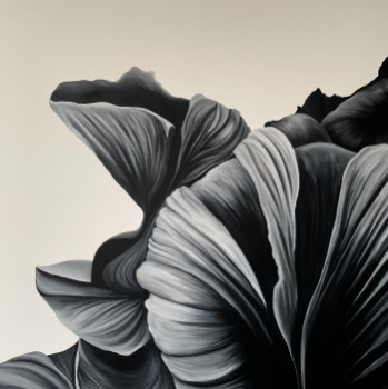 Named contemporary work « Nature noire », Made by CLARISSE DELAFONTAINE