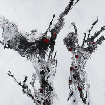 Named contemporary work « Après l'Hiver XXXVIII », Made by ODILE CARITEAU