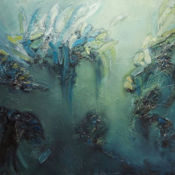 Contemporary work named « "Mystical Waters VII" », Created by FLO DINIS KLOPRIES