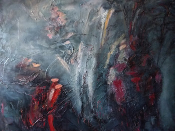 Contemporary work named « "Evanescence (IX)" », Created by FLO DINIS KLOPRIES