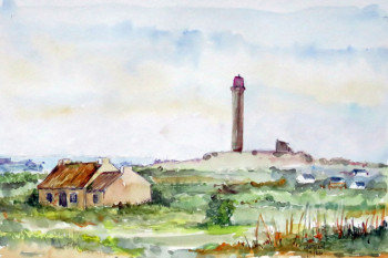 Contemporary work named « Nord Finsistère en Bretagne », Created by MICHEL HAMELIN