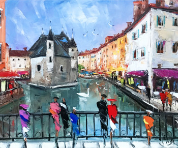 Named contemporary work « le palais de l isle  ANNECY », Made by LOUIS MAGRE