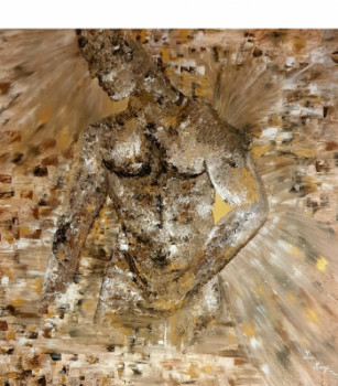 Contemporary work named « Sans armure », Created by LOU ANGE