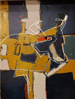 Contemporary work named « Le taureau », Created by FERRACCI