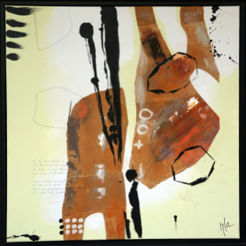 Contemporary work named « Contraste », Created by JYLE