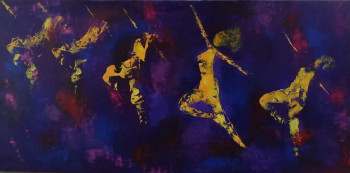 Contemporary work named « danseuses », Created by SYLVIE DUPRAZ