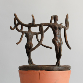 Contemporary work named « Femmes plantes (n° 133) », Created by DIDIER FOURNIER