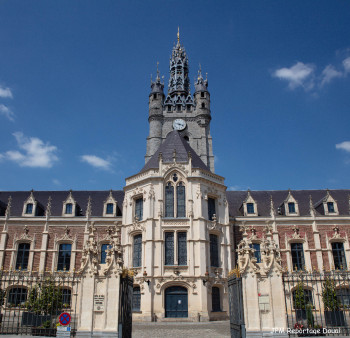 Named contemporary work « Hôtel de Ville de Douai », Made by JPM