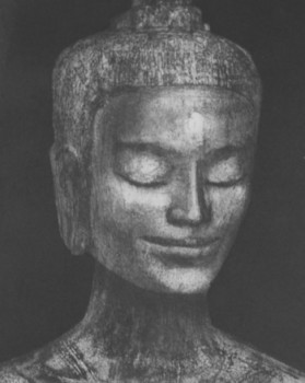 Contemporary work named « Bouddha », Created by LAFFILLé