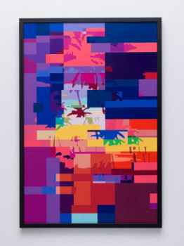Contemporary work named « Sunrise », Created by FESTIN YOHAN