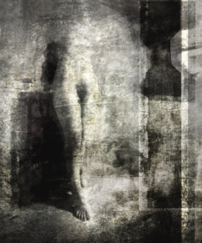 Contemporary work named « Effaçée....... », Created by PHILIPPE BERTHIER