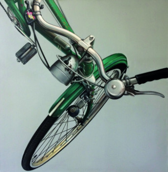 Contemporary work named « Portuguese bicycle », Created by DIDIER VALLé