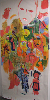 Named contemporary work « untitled 79 », Made by DAVID SROCZYNSKI