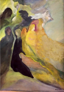 Contemporary work named « Métamorphoses », Created by NADINE SANTAMARIA