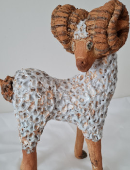 Named contemporary work « Bestiaire "le Mouton" », Made by SOMYRA