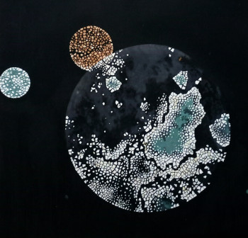 Named contemporary work « Planet », Made by JUSTINE DURAND