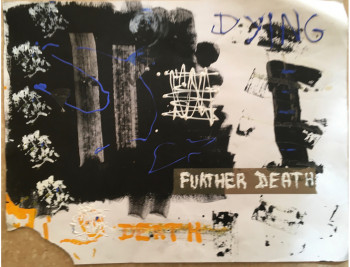 Contemporary work named « further death », Created by DAVID SROCZYNSKI