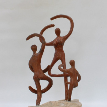 Contemporary work named « Les danseuses (n° 149) », Created by DIDIER FOURNIER