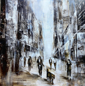 Contemporary work named « Un après-midi », Created by VIVIANE LESZCZYNSKI