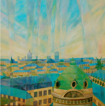 Named contemporary work « UN PARI AVEC TOI... », Made by MARTINE CASTEL