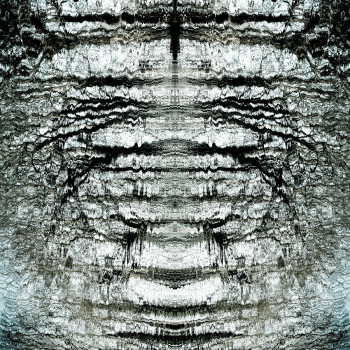 Named contemporary work « Reflection N°014 2 », Made by LU BO