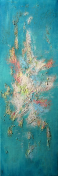 Named contemporary work « Îles sous le vent », Made by HéLèNE ZENATTI
