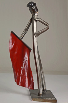 Named contemporary work « TOREADOR », Made by ROGER  FLORES