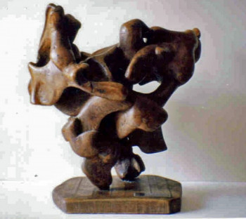 Contemporary work named « Civilisation IV (ou c'était un arbre)- 1973 », Created by JEAN PIERRE  BERTAINA