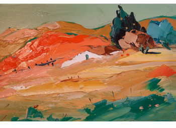 Contemporary work named « Mazet en Provence », Created by ANDRE RAYMOND