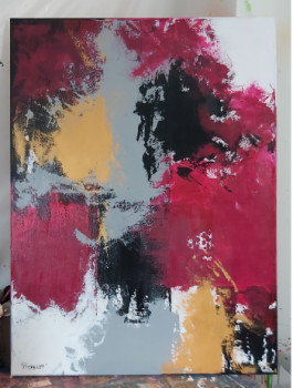 Named contemporary work « Tableau moderne abstrait 13 », Made by PATRICE PAINTING
