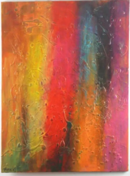 Named contemporary work « Tableau moderne abstrait 19 », Made by PATRICE PAINTING