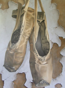 Named contemporary work « Chaussons », Made by KATIA ESPIAND