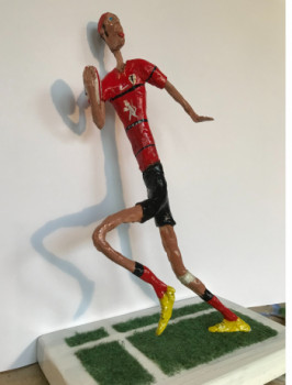 Contemporary work named « YO RUGBYMAN », Created by CHRISTOPHE CARPENTIER
