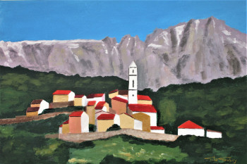 Named contemporary work « SOVERIA Corse », Made by LE GOUBEY