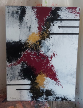 Named contemporary work « Tableau moderne abstrait 29 », Made by PATRICE PAINTING