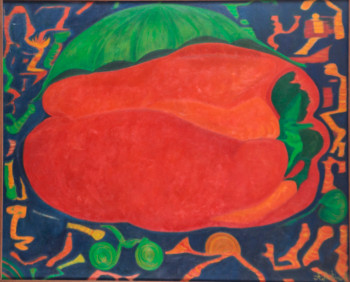 Named contemporary work « aero-pimentón », Made by ANNABELLA BOTERO