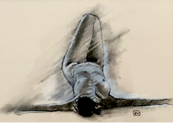 Named contemporary work « Détente », Made by EMMANUEL VIGNOLLE