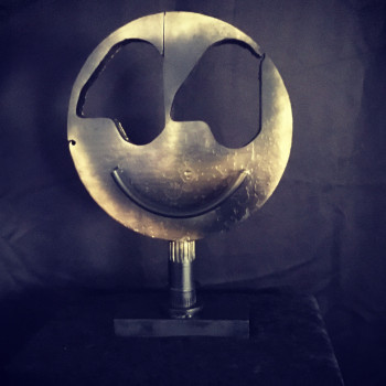Contemporary work named « JURASSIK SMILEY », Created by NED MARLAU