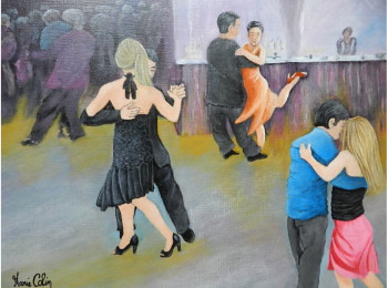Named contemporary work « MILONGA II », Made by MARIE COLIN