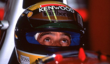 Named contemporary work « Regard fixe pour Senna », Made by DOMINIQUE LEROY
